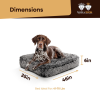 Rectangle Bed LG - Midnight Frost