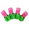 4 Pcs Dog Knitted Socks Cute Pink Green Frog
