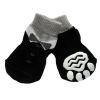 4 Pcs Dog Knitted Socks Cute Black Tux