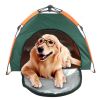 Pup Tent - Green/Orange