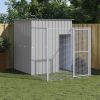 Outdoor Dog House with Kennel