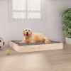 Doggy Day Bed - Pine *FRAME ONLY* 28" x 21"