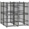 Outdoor Dog Kennel 2-Story & 2-sides
