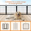 8-Sided Portable Dog Fence/Playpen