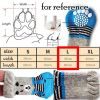 4 Pcs Dog Knitted Socks Cute Pink Green Frog