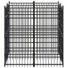 Outdoor Dog Kennel 2-Story & 2-sides