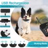 2 In 1 Wireless Electric Waterproof Pet Shock Boundary Containment System Electric Training Collar for Small Medium Large Dogs