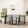 8-Sided Portable Dog Fence/Playpen