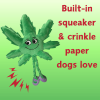 Mary Jane Plush Dog Toy