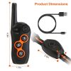 Dog Training Collar with Remote Rechargeable Electronic Shock Collar 2 pack
