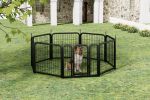 8-Sided Portable Dog Fence/Playpen