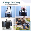 JESPET Soft-Sided Kennel Pet Carrier for Small Dogs, Cats, Puppy, Airline Approved Cat Carriers Dog Carrier Collapsible, Travel Handbag & Car Seat