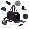 JESPET Soft-Sided Kennel Pet Carrier for Small Dogs, Cats, Puppy, Airline Approved Cat Carriers Dog Carrier Collapsible, Travel Handbag & Car Seat