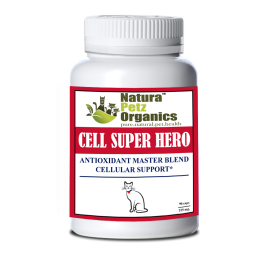 Cell Super Hero Max* Antioxidant Master Blend Cellular Support* Dogs Cats (size: Cats 225 mg / 90 Caps)