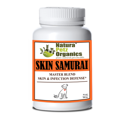 Skin Samurai Max - Master Blend Skin, Coat & Infection Defense For Dogs & Cats* Skin Samurai Max - Master Blend Skin, Coat & Infection Defense For Dogs & Cats*