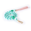 Luxe Royal Leather Rope Leash and Collar Set