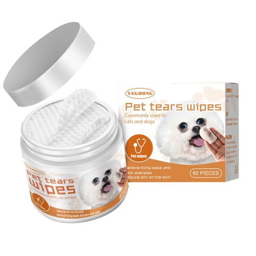 Pet Wipes, Dogs And Cats Tear Stains Eye Cleaning Wipes