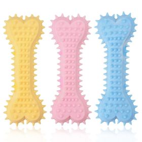 2pc Creamy Cravings Chew and Teeth Cleaning Toy (Ball Color: 2pcs, size: blue)