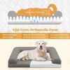 3-Side Dog Bed with Removable & Washable Cover