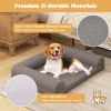 3-Side Dog Bed with Removable & Washable Cover