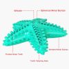 Sea Star Shaped Dog Toothbrush & Chew Toy